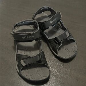 Columbia Kids Charcoal Sandals